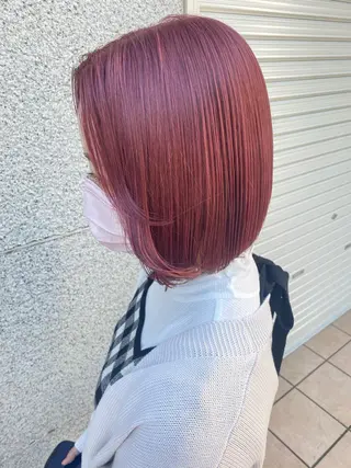 ショート カラー 💗💗韓国レイヤー yu-ki💗💗のヘアスタイル