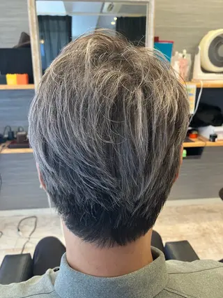 カラー メンズ メンズ特化/パーマ/ フェードWATARUのヘアスタイル