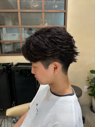 ショート メンズ 鹿児島 TSUBASAのヘアスタイル