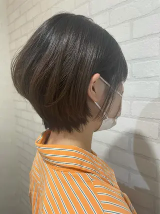 ショート 透明感カラー💎 AYAのヘアスタイル