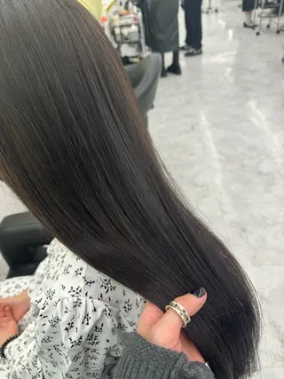 セミロング カラー ヘアアレンジ 【透明感×レイヤー】 🍃RIKU🍃のヘアスタイル