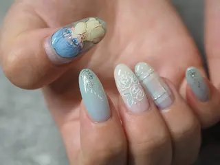 ネイル glaNje 福光のネイルデザイン