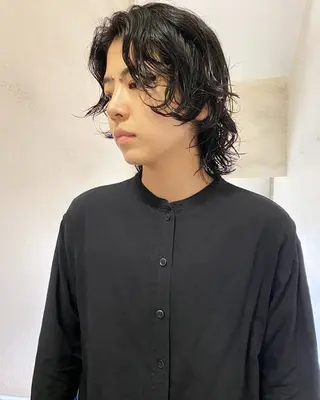 ショート カラー パーマ 下北沢 soiのヘアスタイル