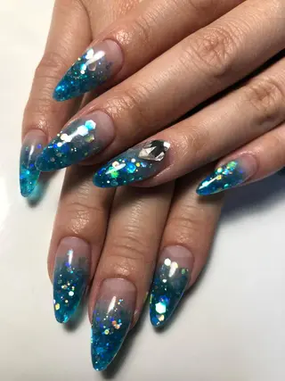 セミロング ネイル lune nail_2017のその他イメージ