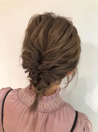 ショート ヘアアレンジ scene.池袋所属・scene. haraのヘアスタイル