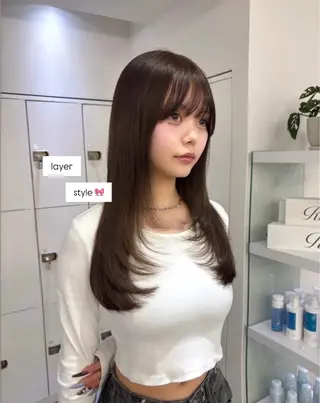 ロング ELENA / 似合わせスタイル🎀のヘアスタイル