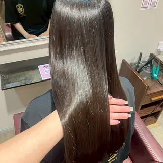 ロング カラー ブリーチなし艶カラー /いくののヘアスタイル