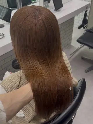 カラー 韓国🇰🇷レイヤー 似合わせ顔まわりのヘアスタイル