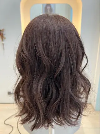 ミディアム カラー パーマ ヘアアレンジ メンズ キッズ ネイル マツエク・マツパ アイブロウ 堀井 凌平のヘアスタイル