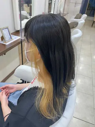 ロング 有賀 佑葵のヘアスタイル