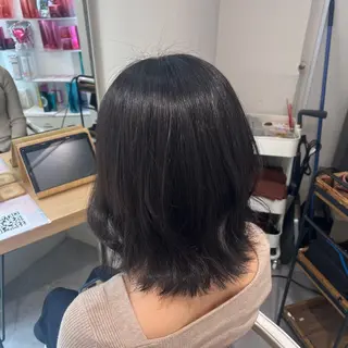 ミディアム piLLon sayuriのヘアスタイル