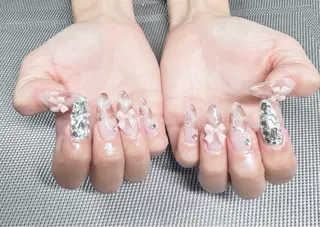 ネイル chiara  長さ出し/パラジェルのネイルデザイン