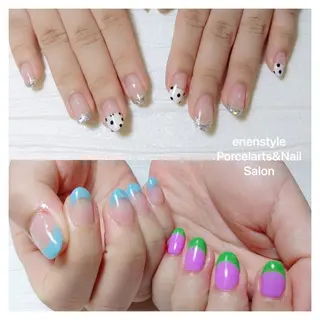 ミディアム ネイル 👑enen style👑のネイルデザイン