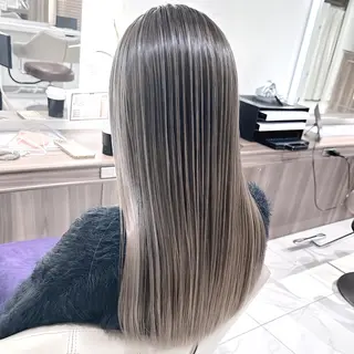 カラー ロング ＡＳＨ 大宮のヘアスタイル