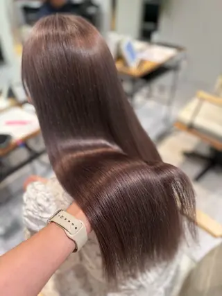 ロング カラー cut/eye 💖aika💖のヘアスタイル