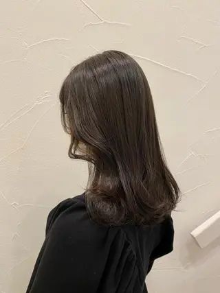 ミディアム カラー Ash中目黒店 榊間茜のヘアスタイル