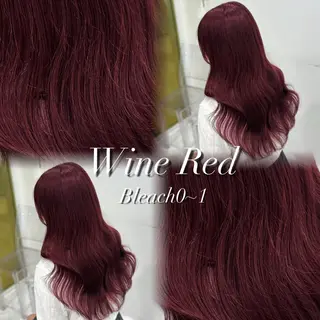 ロング カラー ヘアアレンジ 韓国レイヤーカット /韓国トレンドカラーのヘアスタイル