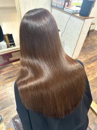ロング カラー 西川 敏夫のヘアスタイル