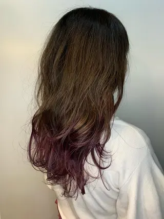 セミロング カラー 勅使河原 裕生 Fiora大森のヘアスタイル