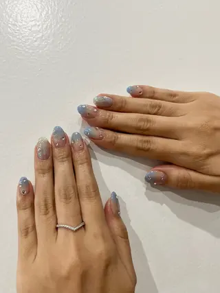 ネイル 𝓨𝓾𝓴𝓲 🫧🌷のネイルデザイン