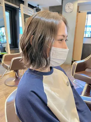 ミディアム カラー limit陽平 ショート/ボブのヘアスタイル