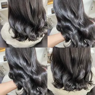 セミロング 髪質改善×透明感× 艶髪🥀HIYORIのヘアスタイル