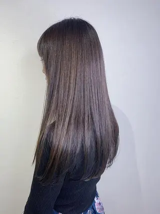 ロング カラー _WHITE 天神店 YUMEKA🐻のヘアスタイル