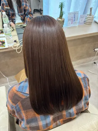 ミディアム ボブ/顔周りレイヤー 🎀momoka🎀のヘアスタイル