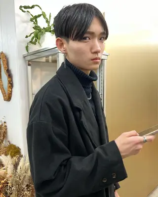 ショート カラー パーマ ヘアアレンジ メンズ 【池袋/スパイキー ショート】ⓝⓘⓜⓤのヘアスタイル