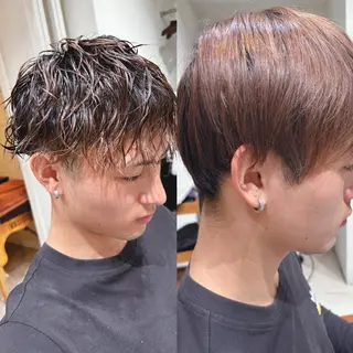 メンズ 髪質改善/まつパ👀 himari🌻のヘアスタイル