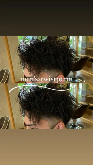 パーマ メンズ 🐸鈴木 綾乃🐸のヘアスタイル