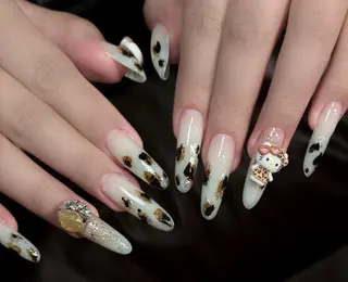 ネイル By moonネイル 🌷ワンホン/韓国風のネイルデザイン