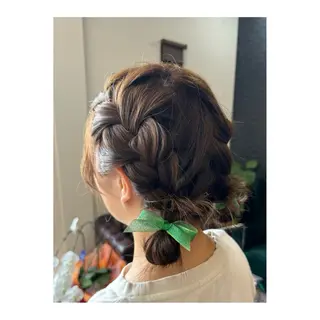 ミディアム ヘアアレンジ MASA .のヘアスタイル