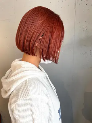 ミディアム カラー ZOA classic hair所属・東 みのりのヘアスタイル