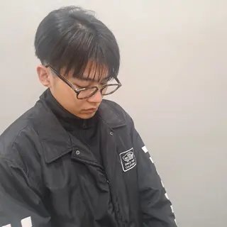 メンズ カラー 徳永 小想のヘアスタイル