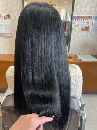 ロング 中尾 淳一のヘアスタイル