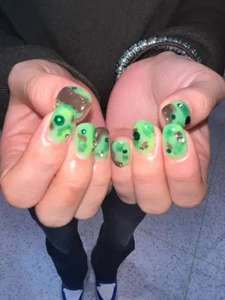 ネイル 個性派／中韓ネイル SAKURAのネイルデザイン