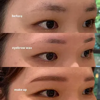 アイブロウ Lumier de Mashu店所属・眉ワックス　まつ毛/ はるなのマツエク・マツパデザイン
