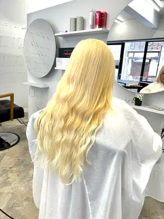 ロング ユイ 別府ですのヘアスタイル