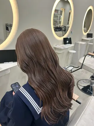 ロング カラー 🍒透明感カラー mutsuki🍒のヘアスタイル
