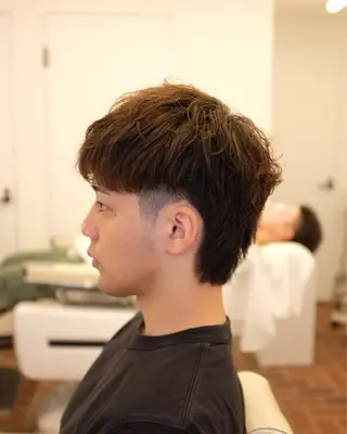 ミディアム past and new所属・田島 塁のヘアスタイル