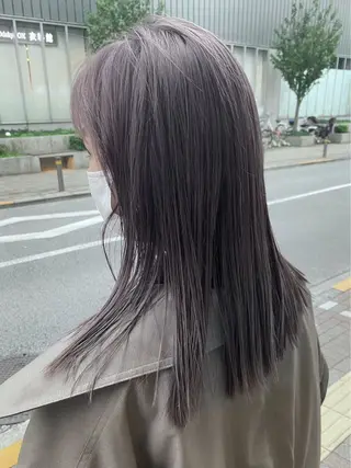 韓国ヘア/レイヤー 顔周りカット/ユキナのヘアスタイル