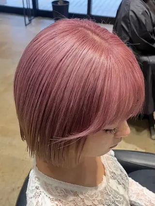 ショート カラー みわ/博多 ブリーチ/メンズヘアのヘアスタイル