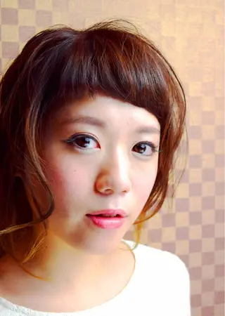 ミディアム 関口 友行のヘアスタイル