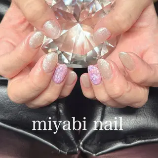 ネイル miyabi nail 桂川駅近くのネイルデザイン