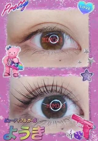 マツエク・マツパ モテデザインのプロ モモ🍑のマツエク・マツパデザイン