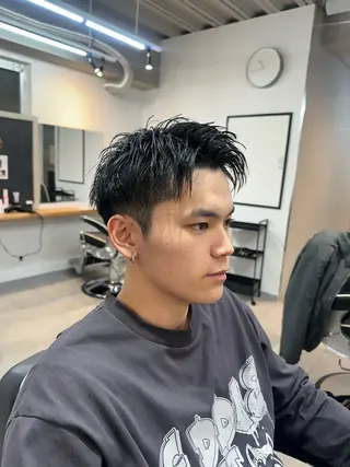 メンズ 池田隼也 メンズ/パーマのヘアスタイル