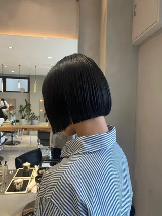 ミディアム カラー ボブカット 🦎Raitoのヘアスタイル