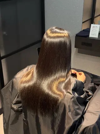 ロング rin 縮毛矯正/ 髪質改善のヘアスタイル