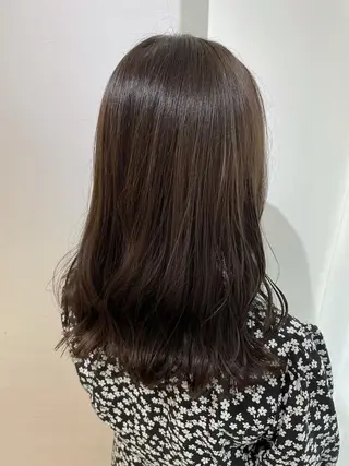 ミディアム カラー eins.hair所属・過去一の柔髪ヘア 🌿einshairのヘアスタイル